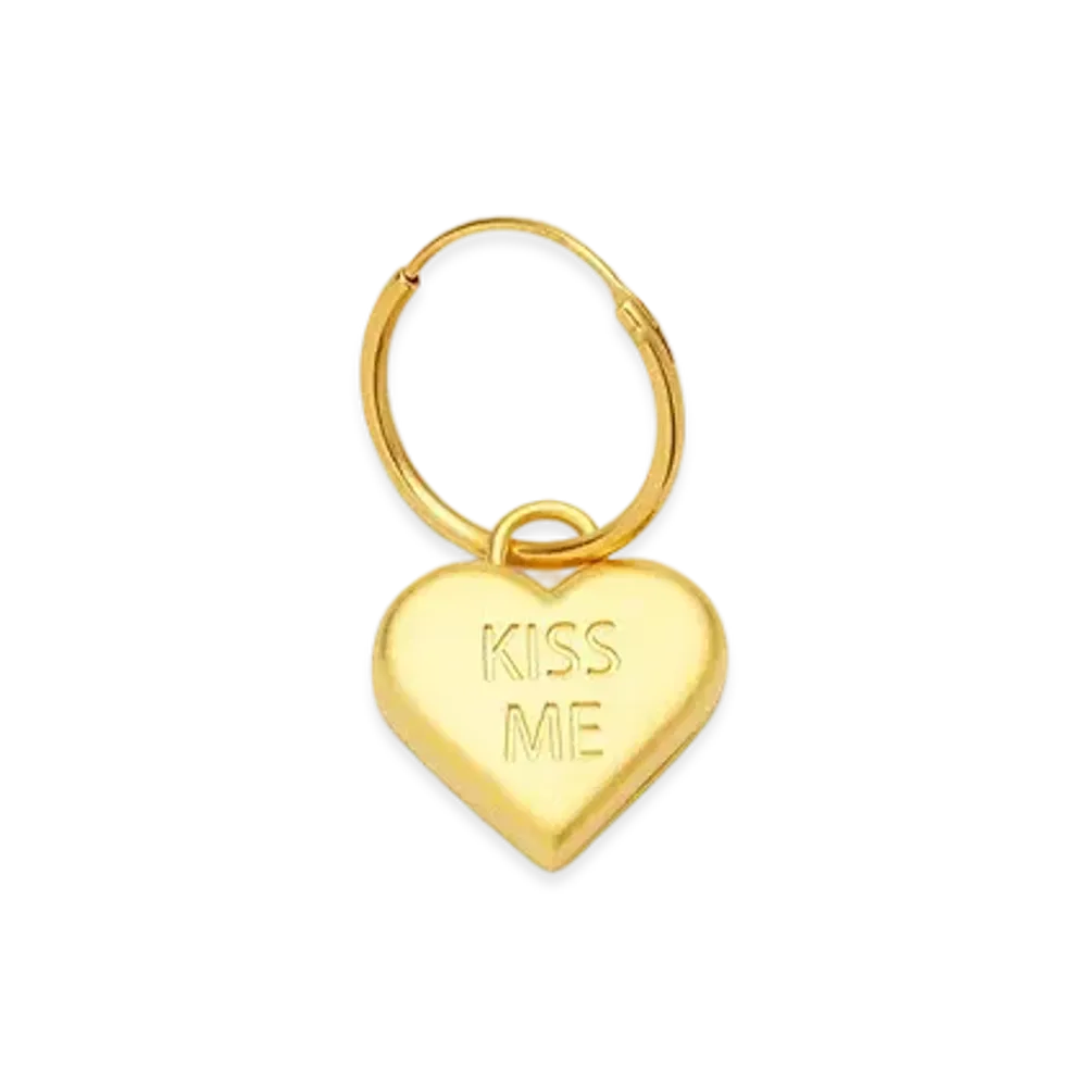 FACETASM x Vibe Harslof Kiss Me Earring "Gold"