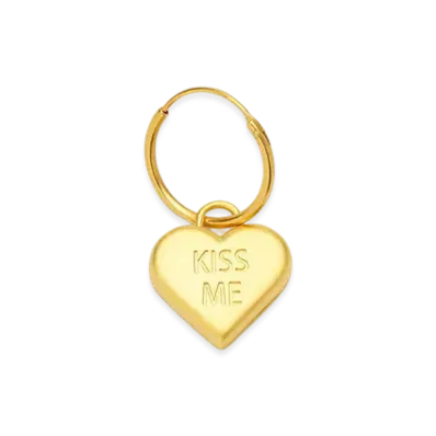 FACETASM x Vibe Harslof Kiss Me Earring "Gold"