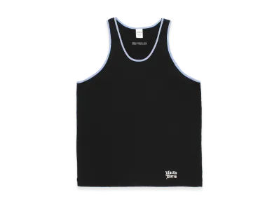 WACKO MARIA Ringer Tank Top "Black"
