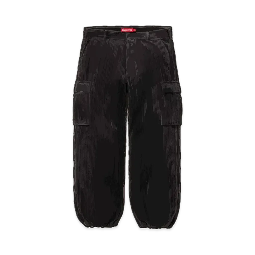 Supreme Wide Wale Corduroy Cargo Pant "Black"
