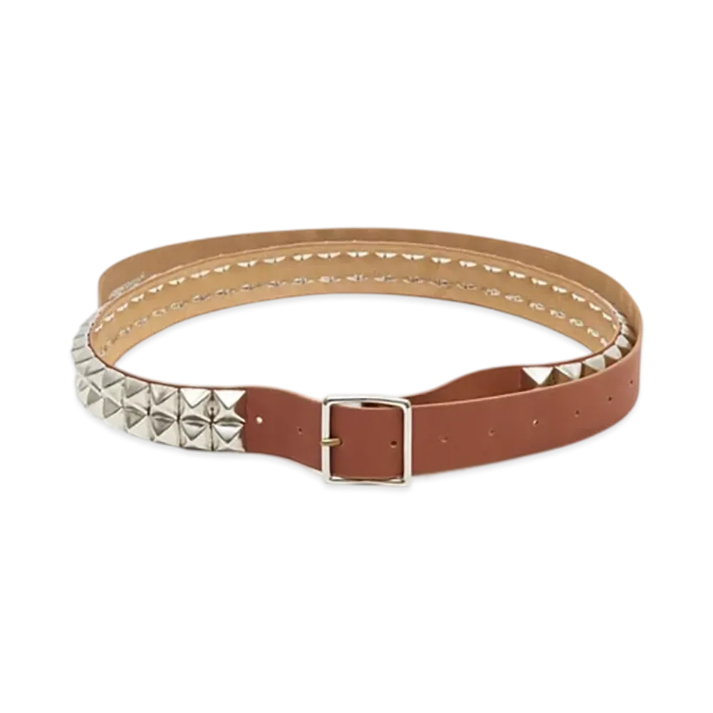 UNDERCOVER Cowhide Leather Belt "Beige"