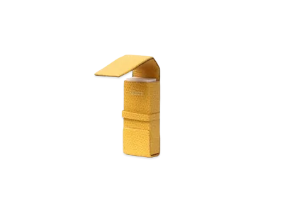 Valextra Quick Address Mini "Mustard Yellow"