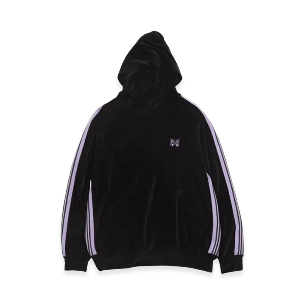 NEEDLES Track Hoodie Velour "Velour Black"