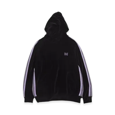 NEEDLES Track Hoodie Velour "Velour Black"