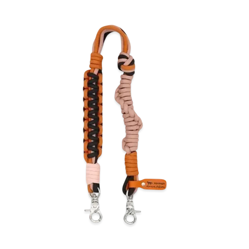 Maison Kitsune x Topologie Macrame Wrist Strap "Blush"
