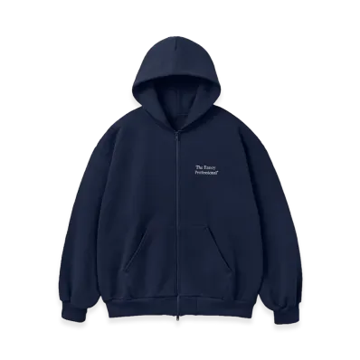 ENNOY Double Zip Hoodie "Navy"