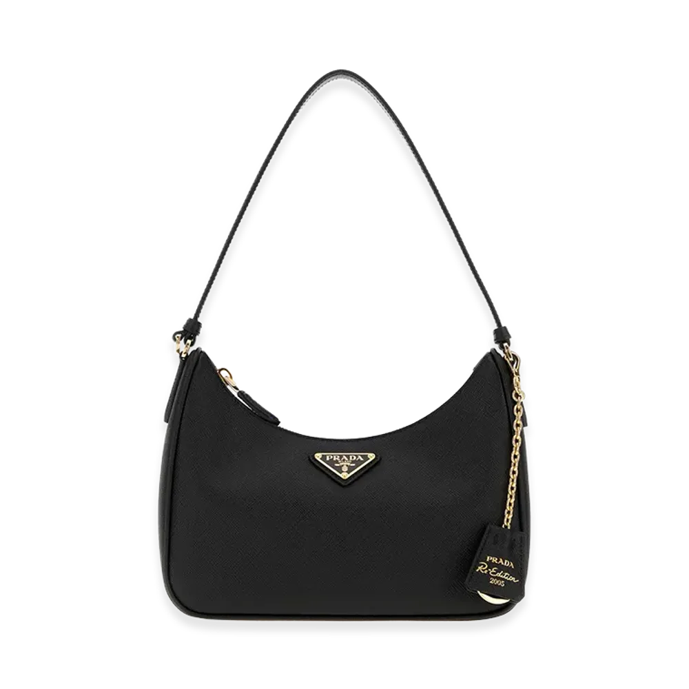 PRADA Women's Leather Re-Edition 2005 Bag "Black"