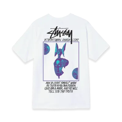 Stussy Masked Tee "White"