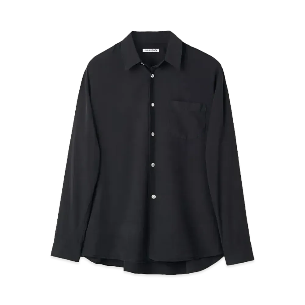OUR LEGACY Initial Shirt "Black"