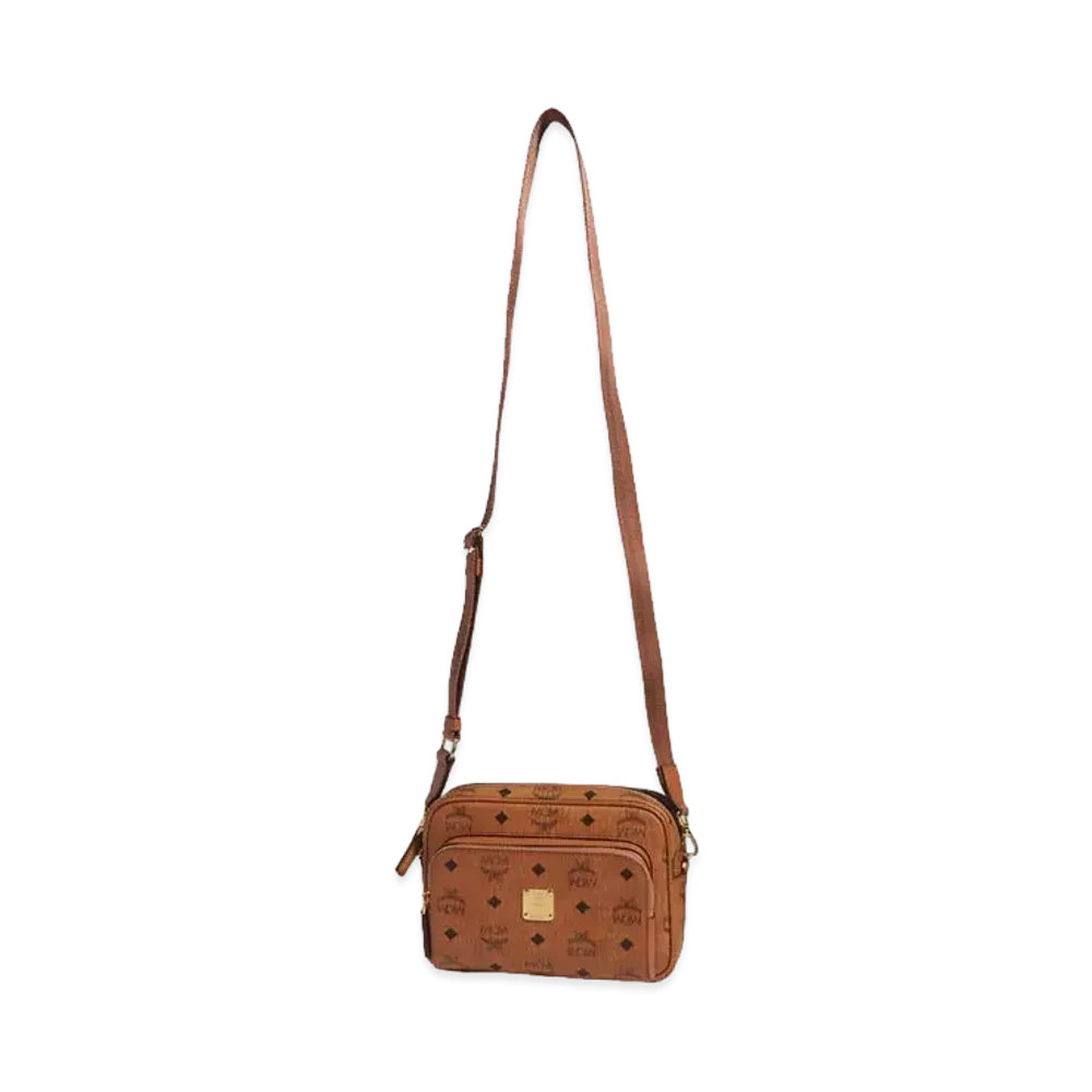 MCM AREN CROSSBODY "COGNAC"