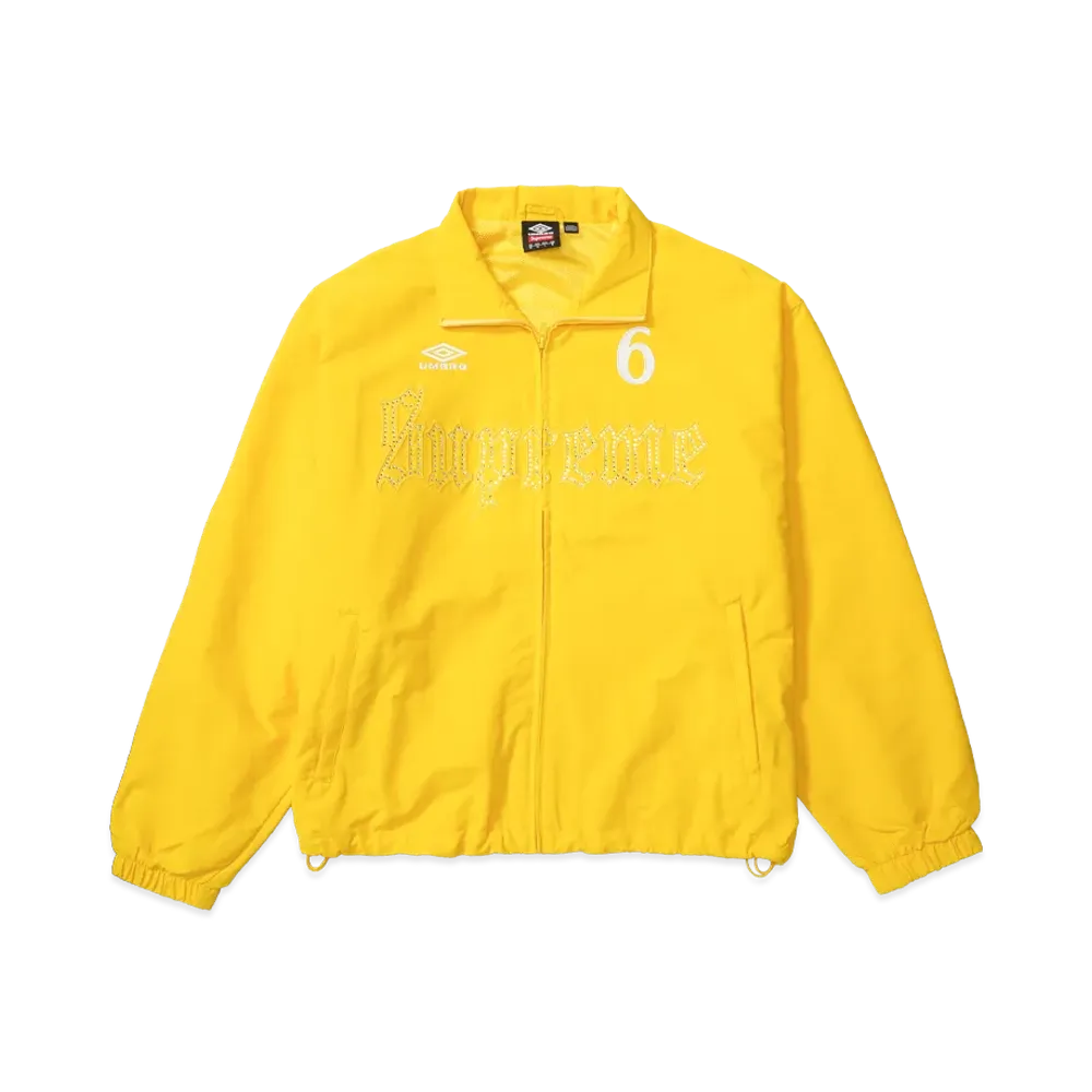 Supreme x Umbro Rhinestone Track Jacket "Yellow"
