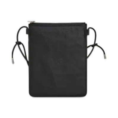Y-3 Leather Crossbody Bag "Black"