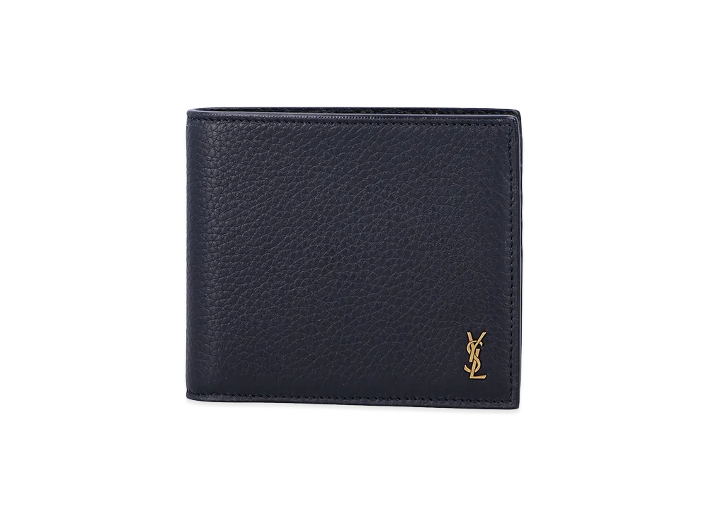 Saint Laurent East/West Wallet "Blue"