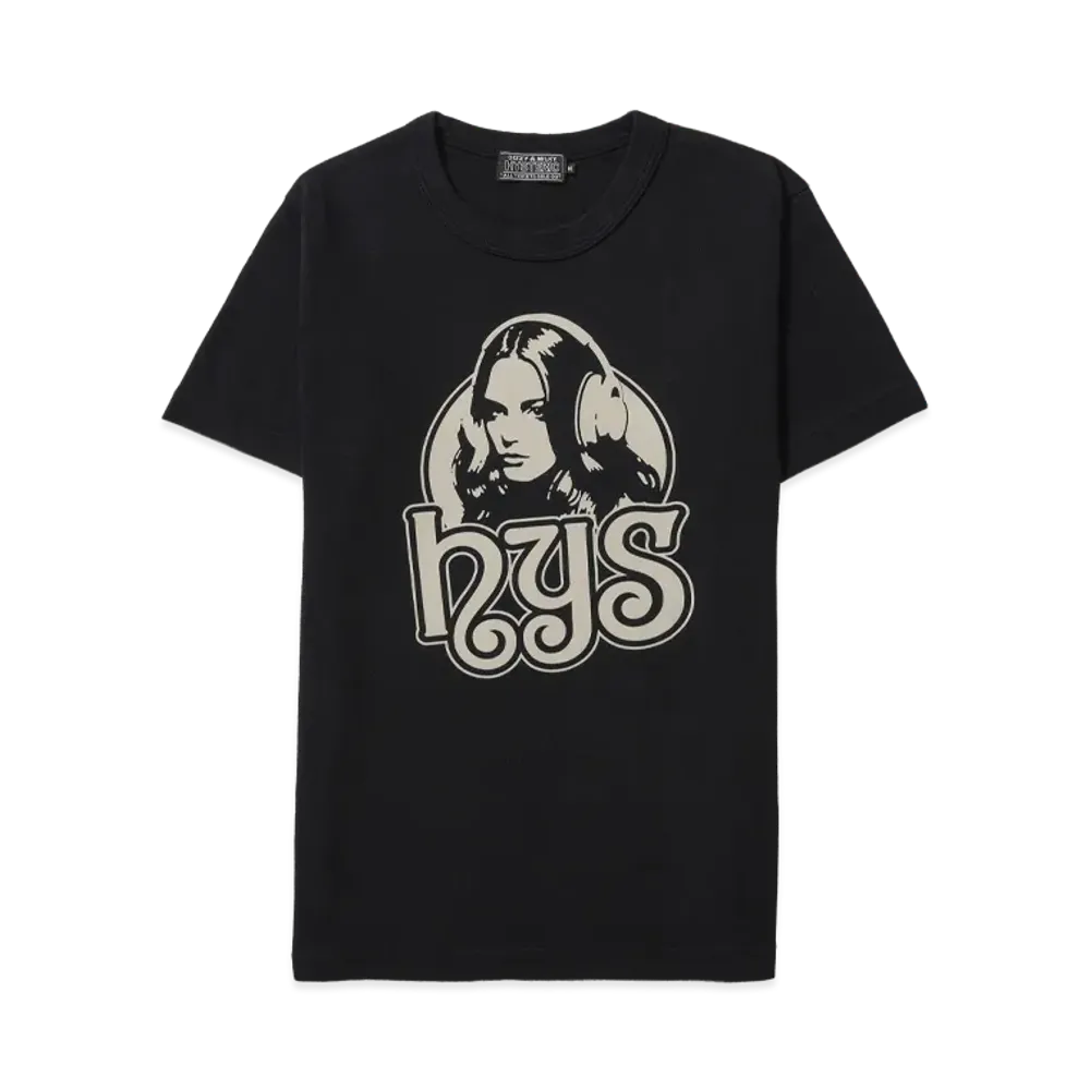 HYSTERIC GLAMOUR Future Days Tee "Black"