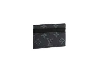 Louis Vuitton Porte Double Card Holder Monogram Eclipse