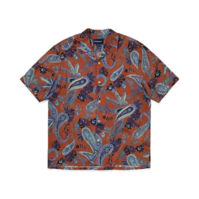 thisisneverthat Weird Paisley S/S Shirt "Red"