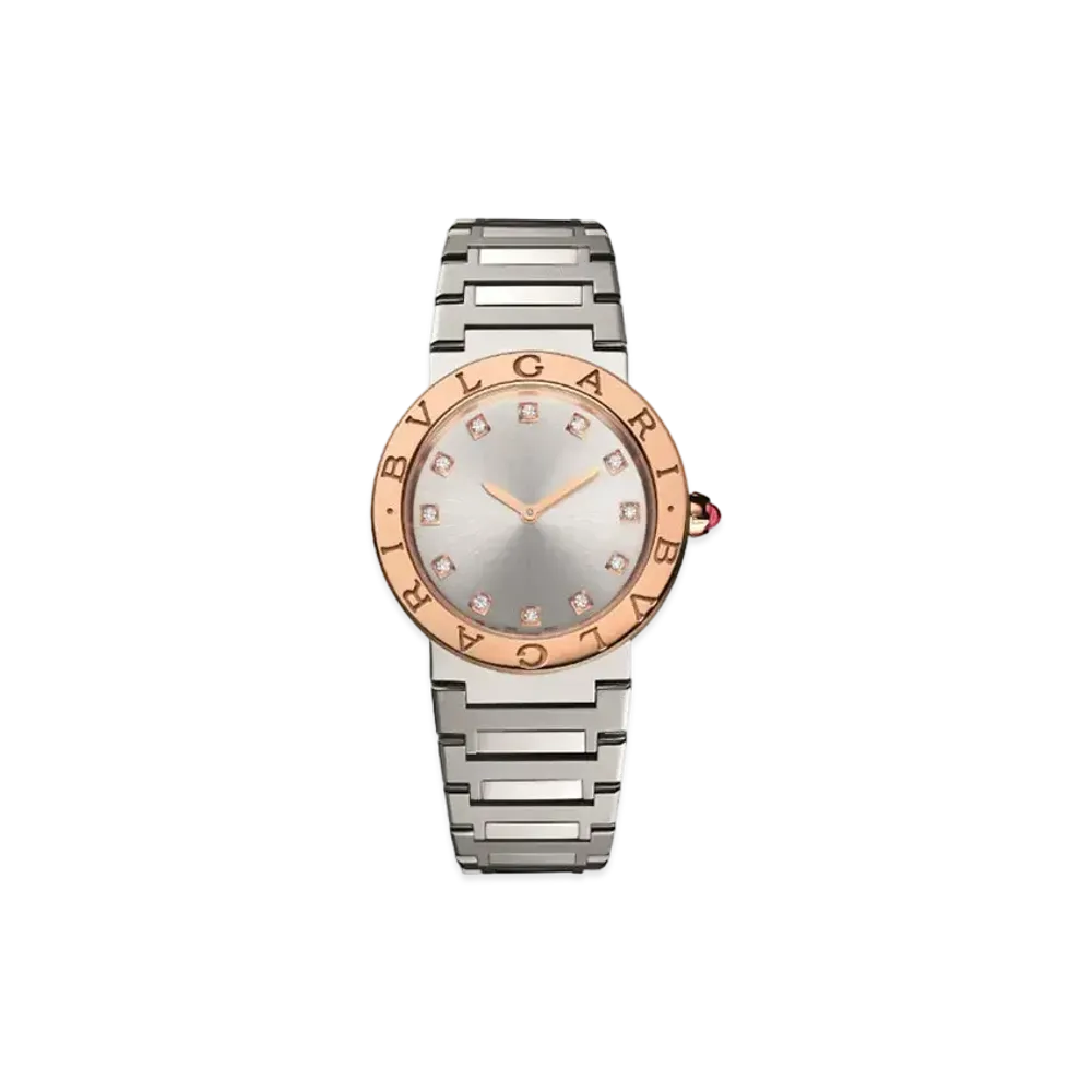 BVLGARI Bvlgari Watch Diamonds 18K "Pink Gold/Silver"
