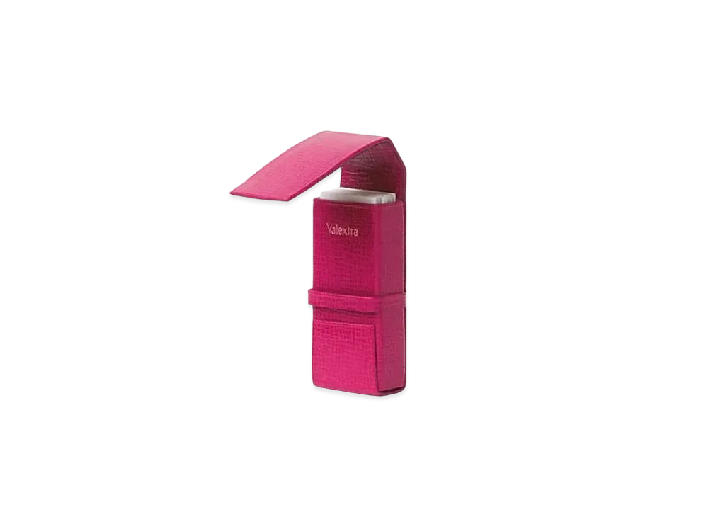 Valextra Quick Address Mini "Magenta"