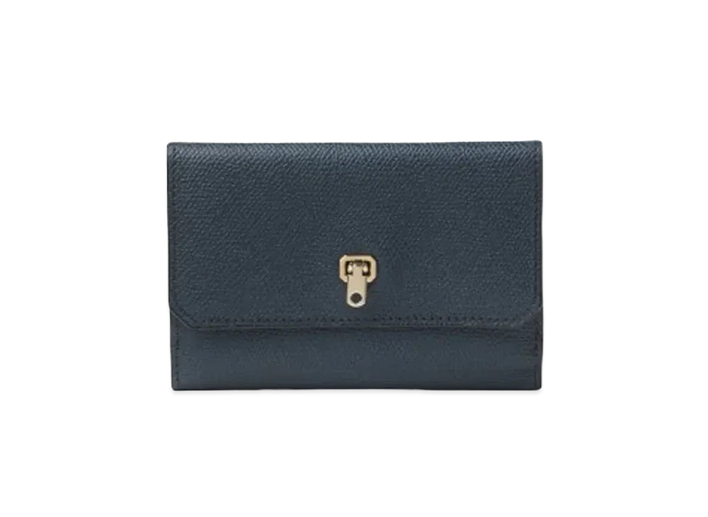 Valextra Double City Wallet "Navy"