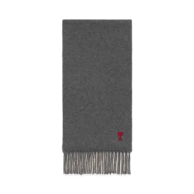 AMI PARIS Ami de Coeur Scarf "Dark Gray"