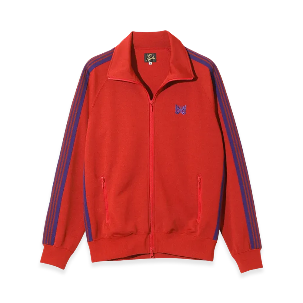 NEEDLES Track Jacket - Poly Smooth "Red"