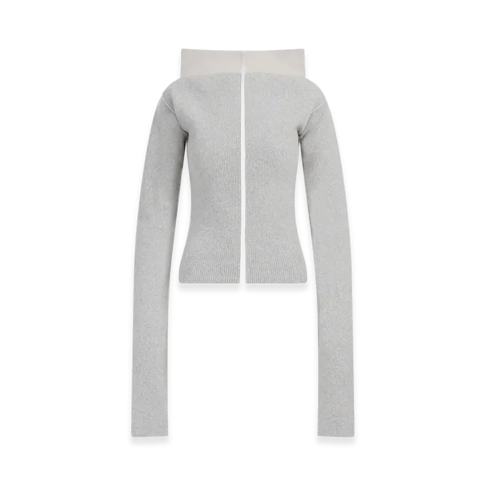 Rick Owens Women's Cowl Pullover "White"