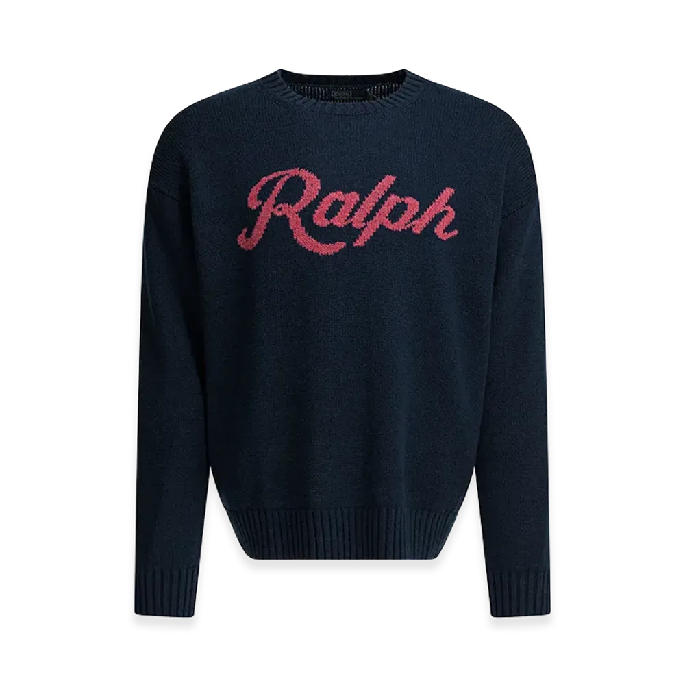 Polo Ralph Lauren Crew-Neck Sweater With Logo "Navy"