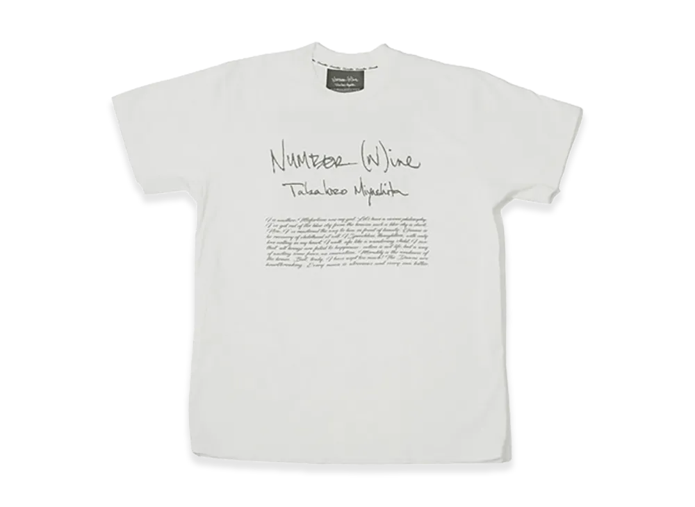 NUMBER (N)INE by Takahiro Miyashita Number (N)ine. "White"
