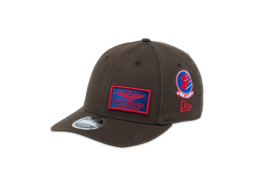 NEW ERA x TOPGUN 9Forty M-Crown Maverick "Brown"