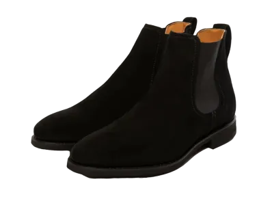 Berwick Side Gore Boots HO219 Suede "Black" 376GOVIBK Slim