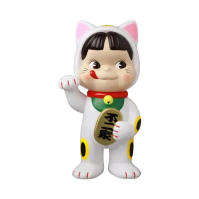MEDICOM TOY "Fujiya Sofubi Collection" Beckoning Cat Peko-Chan