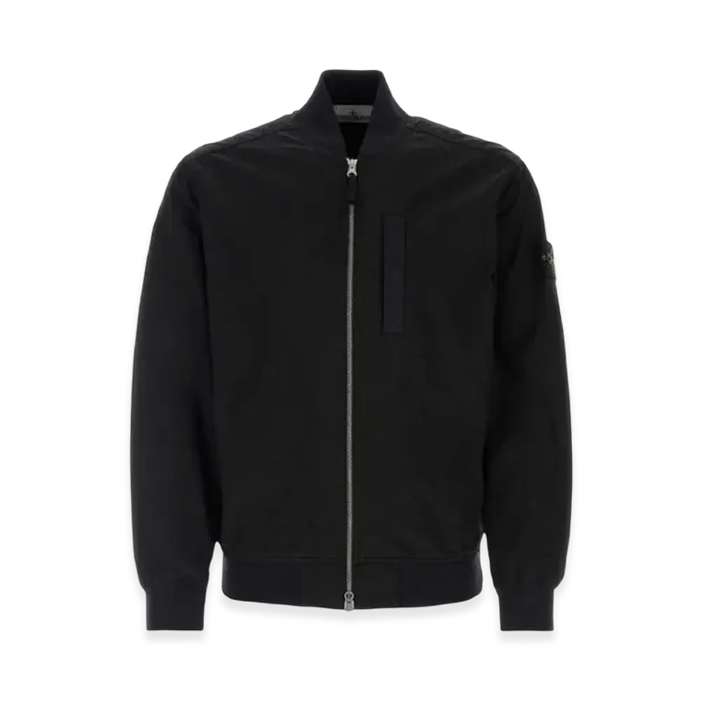 Stone Island 42629 Cupro Cotton Twill TC Jacket - 23SS "Black"