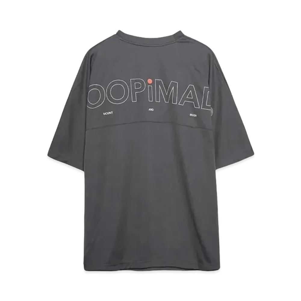 GOOPiMADE Riverside Track Tee "Iron"