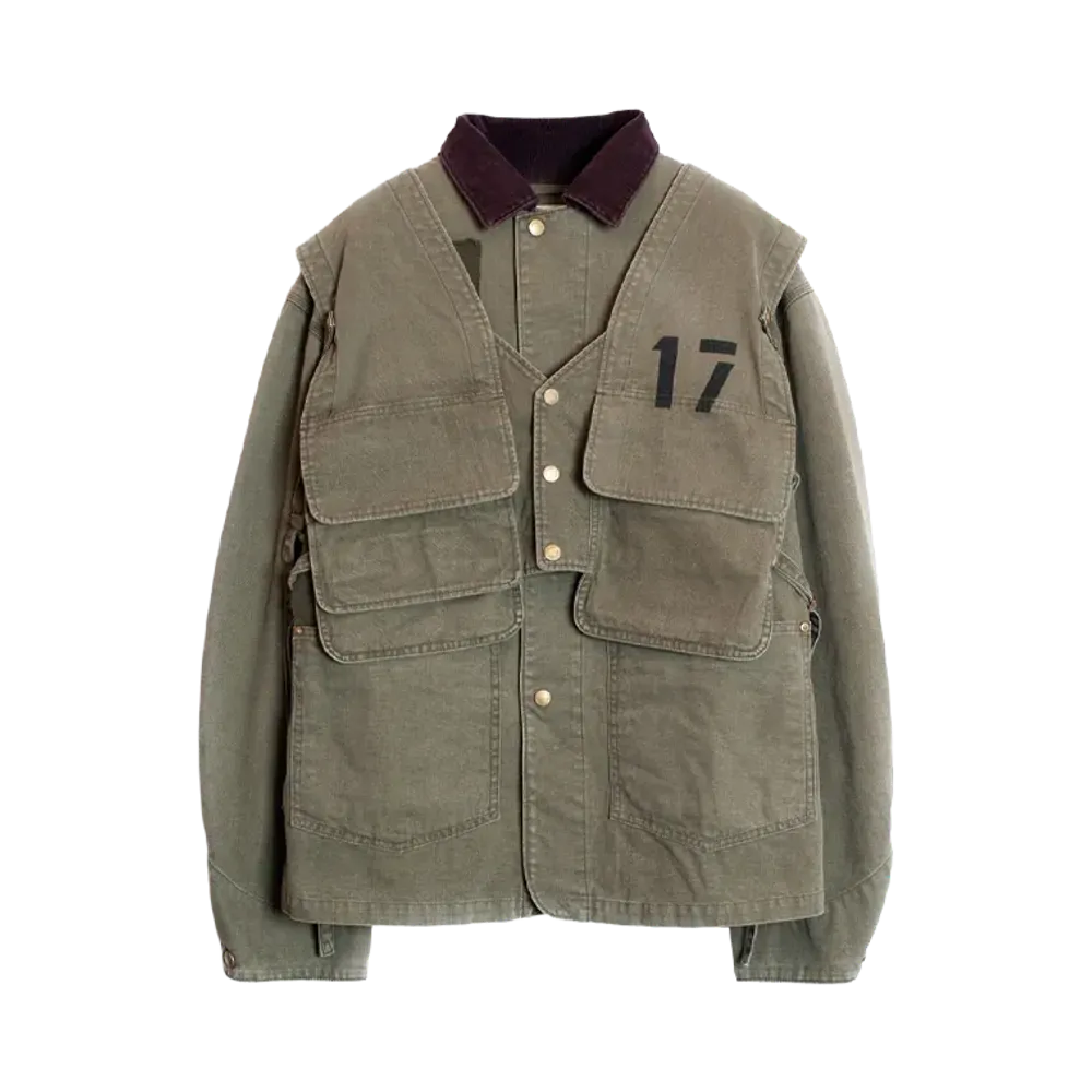 SEVESKIG \ MEMORIES NEWS CARRIER COVERALL "KHAKI"