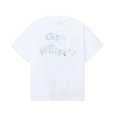 ANTI SOCIAL SOCIAL CLUB Get Weird Hologram Tee "White"
