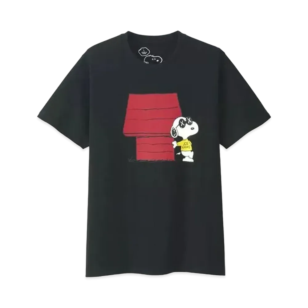 Uniqlo x KAWS x Peanuts Joe Kaws Doghouse Tee "Black"