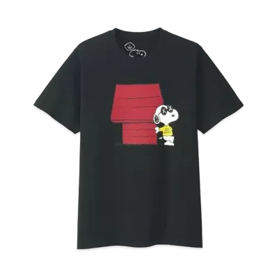 Uniqlo x KAWS x Peanuts Joe Kaws Doghouse Tee "Black"