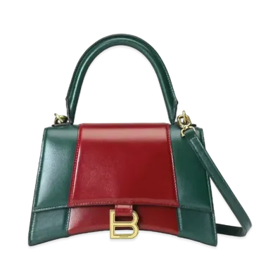 GUCCI x BALENCIAGA The Hacker Hour Grass Small Bag "Green/Red"