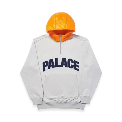 PALACE Puffer Hood "Grey"