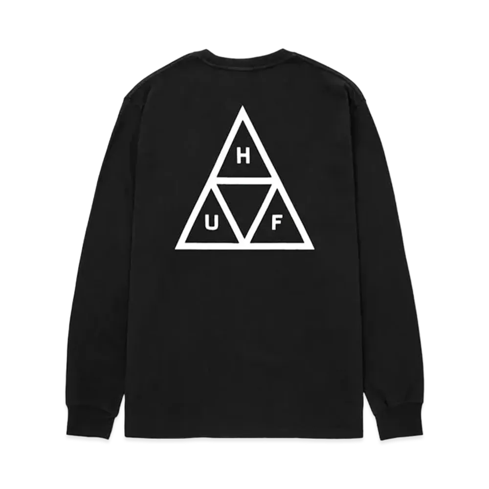HUF Set TT LS Tee "Black"
