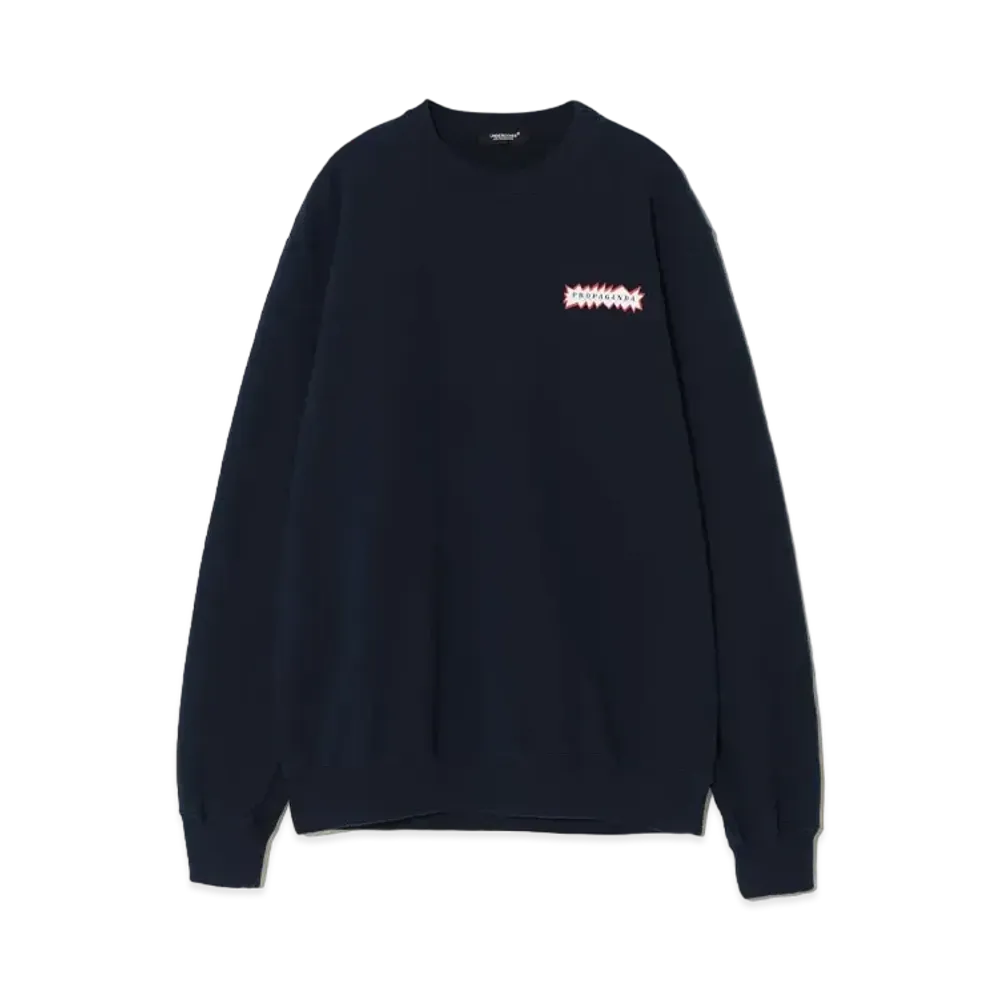 UNDERCOVER Cotton Sweat Pullover "Navy"