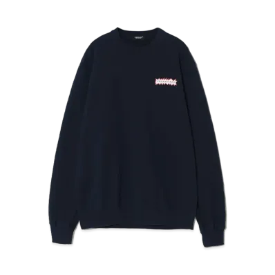 UNDERCOVER Cotton Sweat Pullover "Navy"