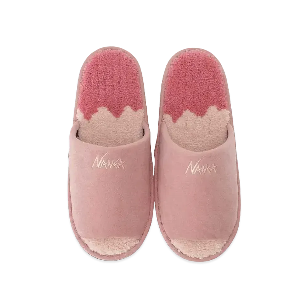 NANGA Ridgeline Gradation Room Shoes "Pink"