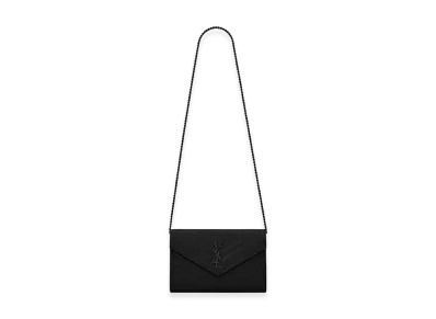 Saint Laurent Women's 'Cassandre' Clutch "Black"