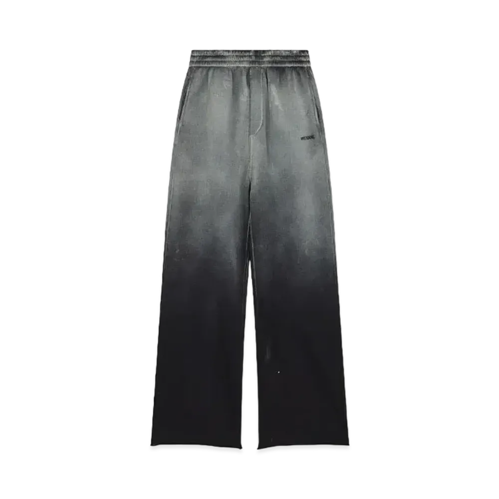 WE11DONE Gradation Jersey Pants "Black"
