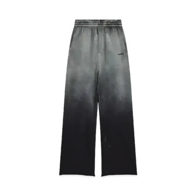 WE11DONE Gradation Jersey Pants "Black"