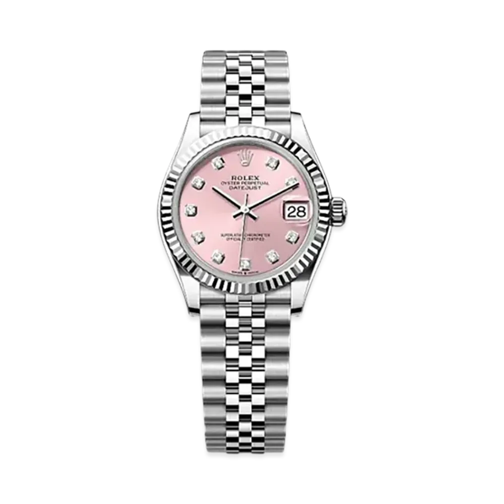 ROLEX Datejust 31mm Oystersteel & White Gold 278274 "Pink"