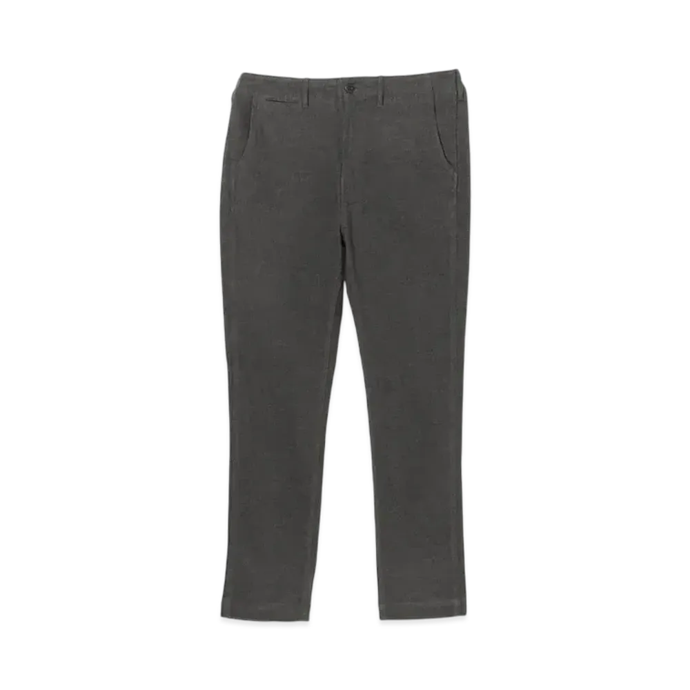 BEAMS Moleskin Stretch Tapered Pants "TopChacoal"