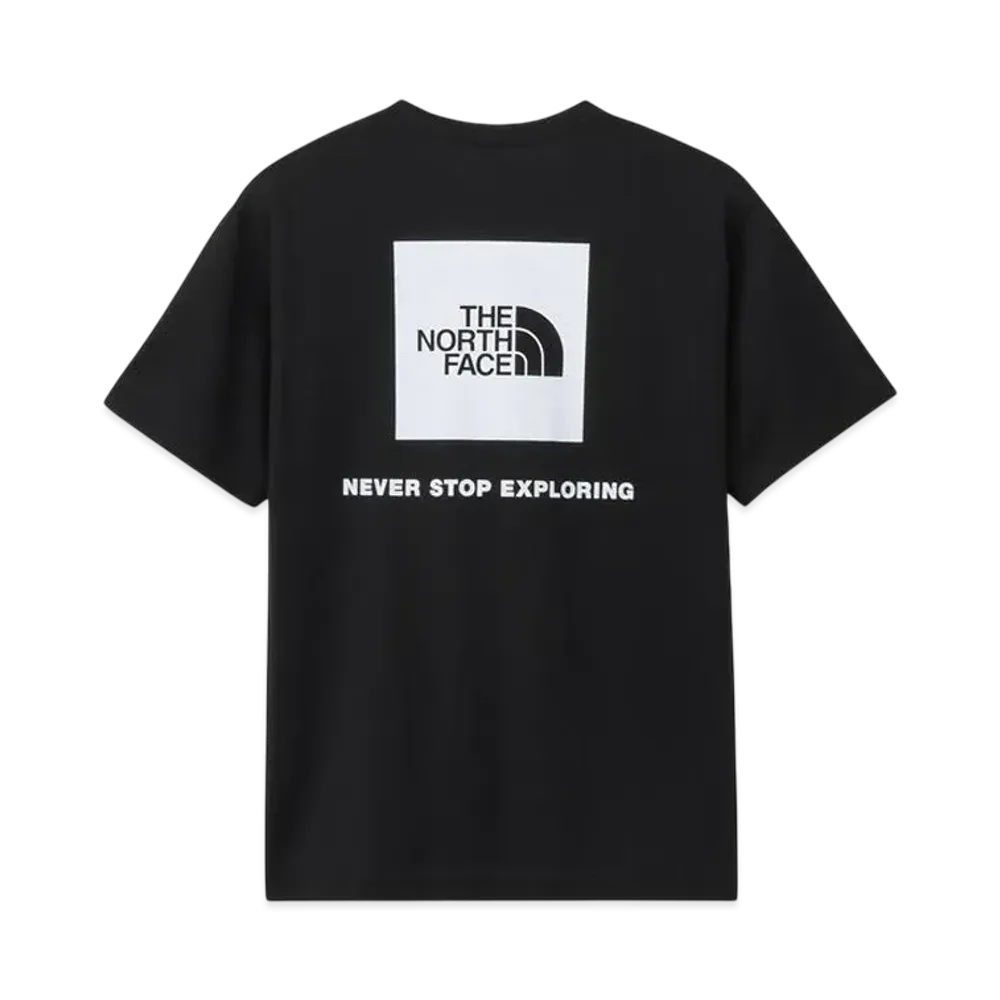 The North Face Short Sleeve Back Square Logo Tee "Black2"