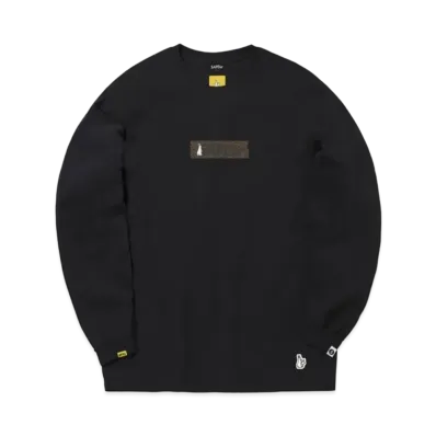 SAPEur Collaboration with #FR2 CHOCOLATE HEAD Longsleeve T-shirt "Black"